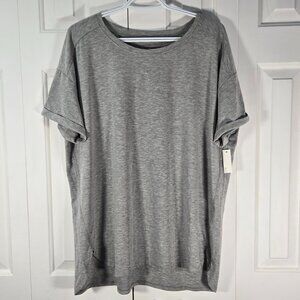NWT Amazon Essentials Black Women's Relaxed-Fit Crewneck T-Shirt - Size XLarge